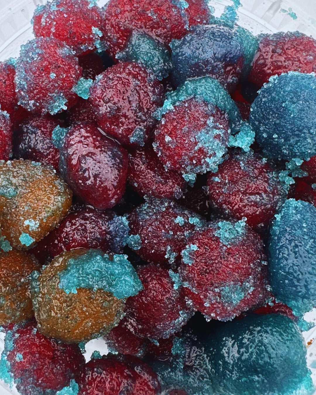 Sour Blue Raspberry Gushers