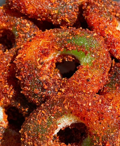 Chamoy Apple Rings