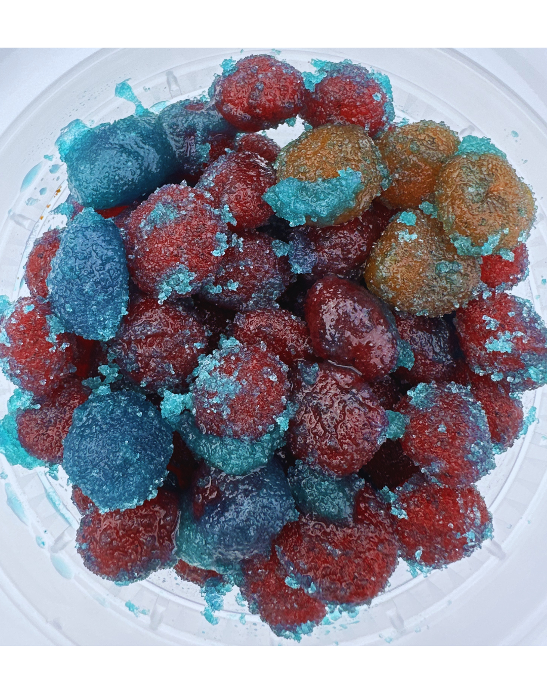 Sour Blue Raspberry Gushers
