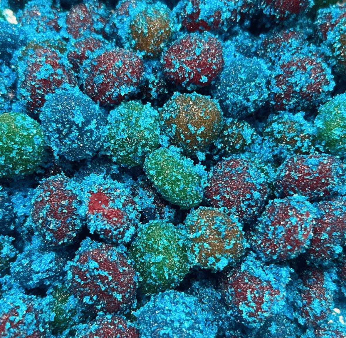 Sour Blue Raspberry Gushers