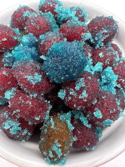 Sour Blue Raspberry Gushers