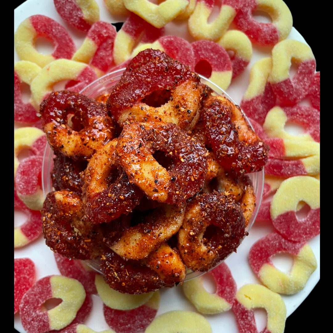 Chamoy Peach Rings