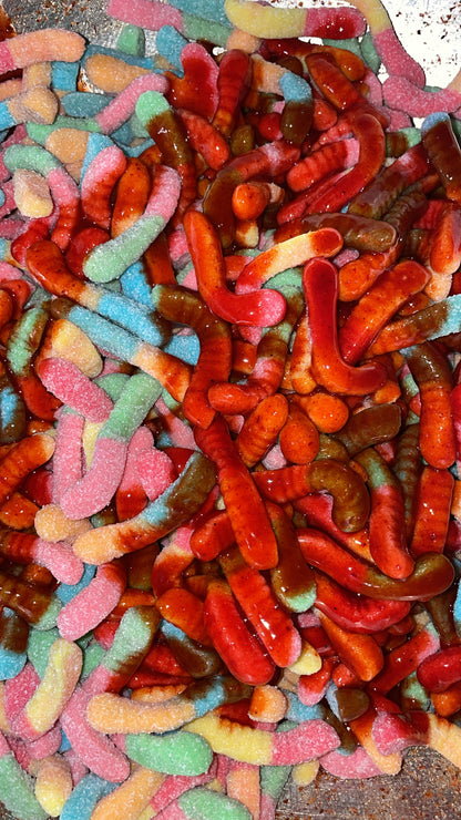 Chamoy Gummy Worms